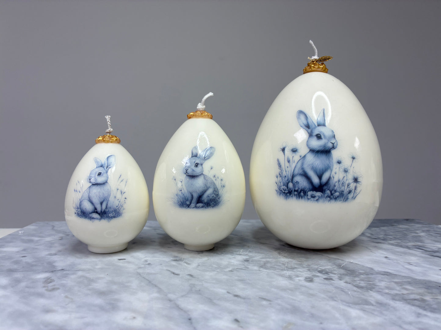 The Vintage Bunny Candle