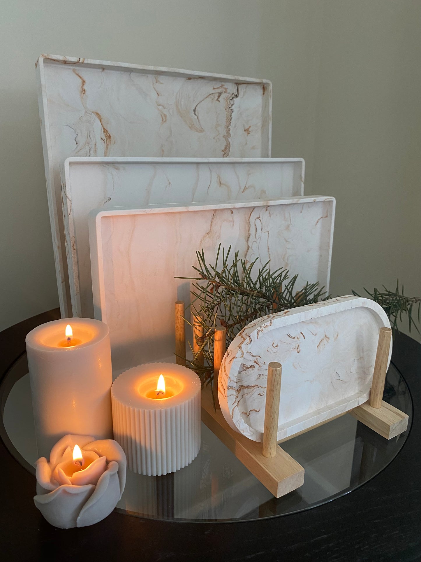 Candle Display Trays