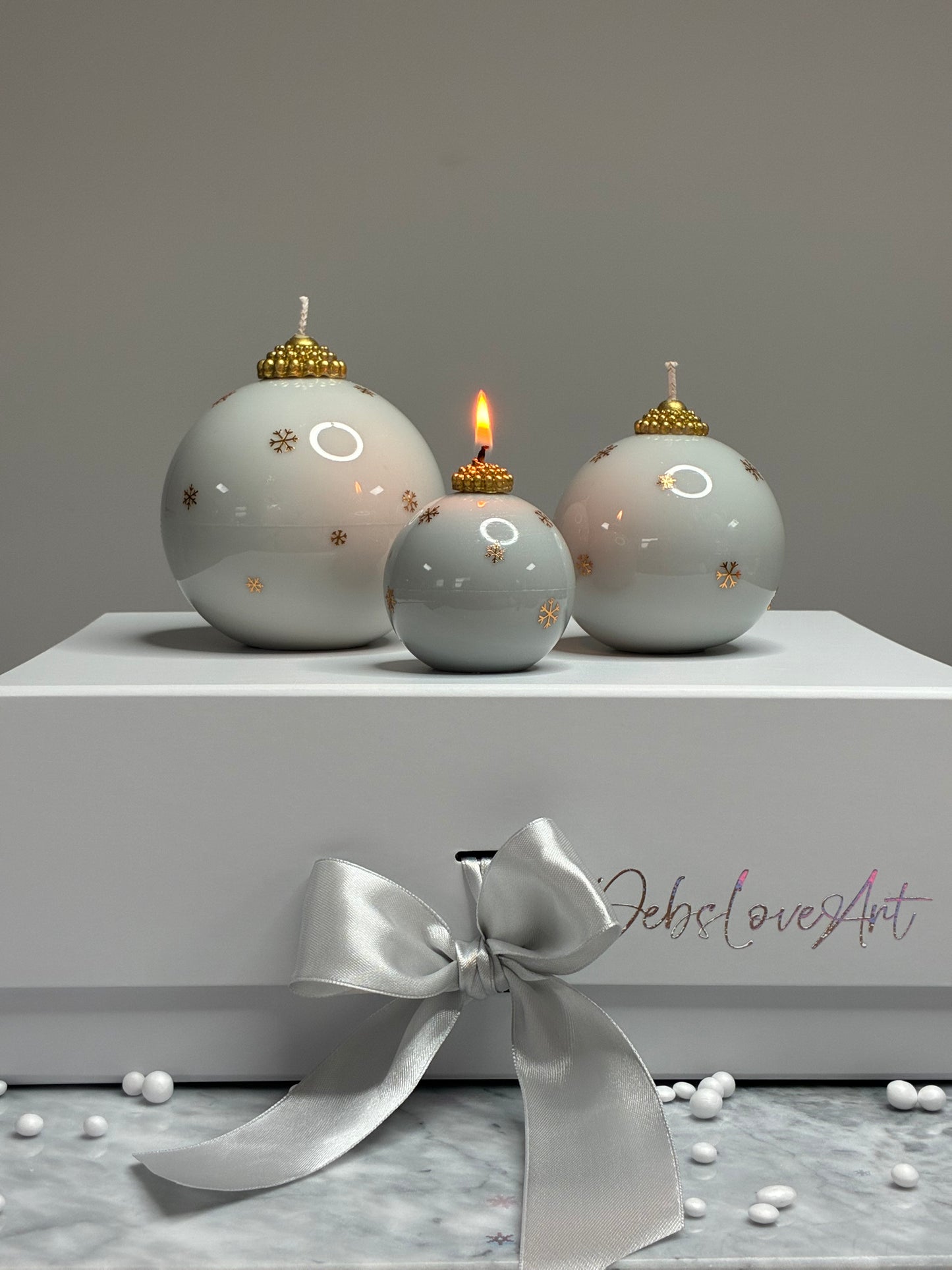 Glossy Christmas Baubles