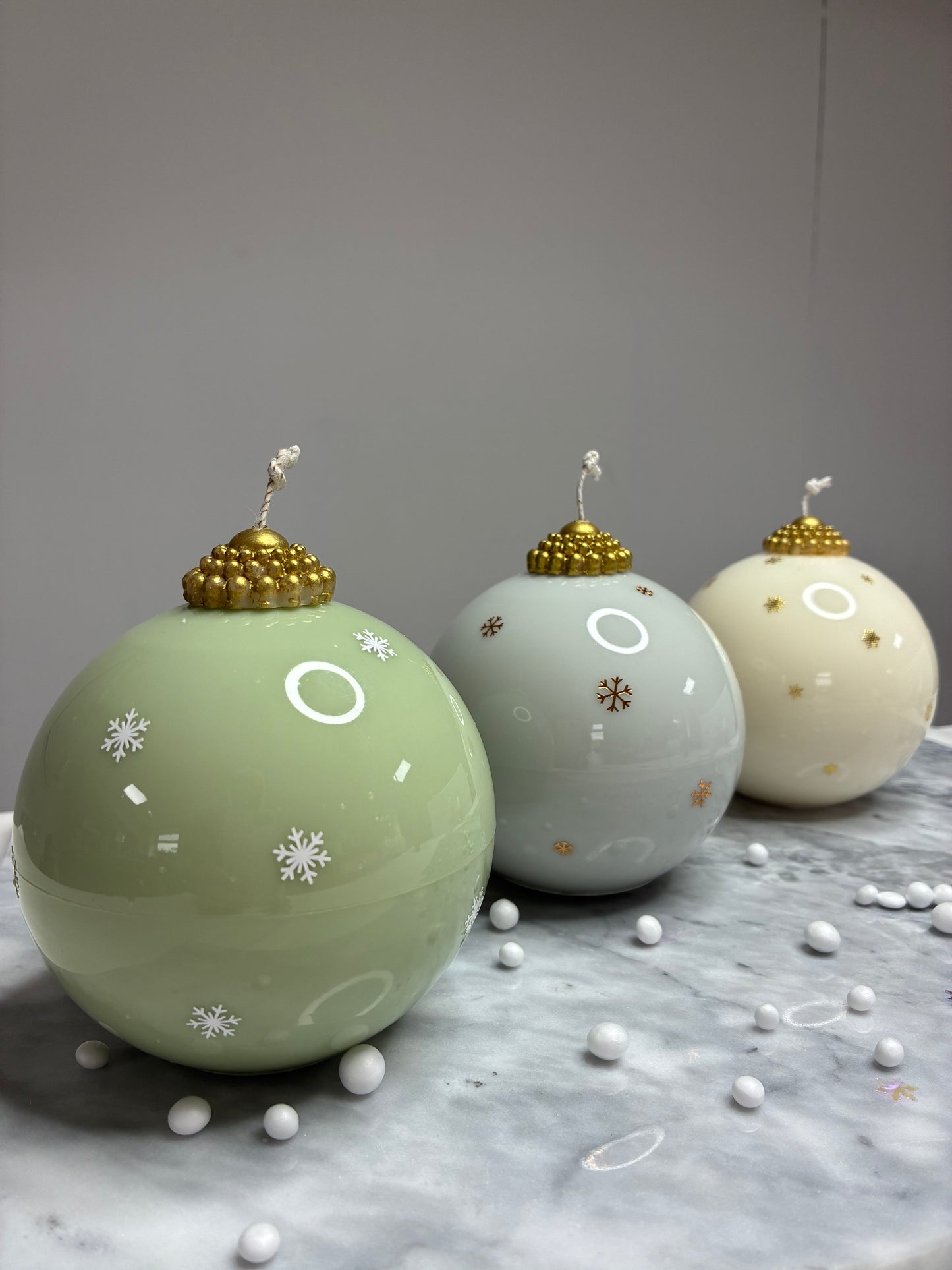 Glossy Christmas Baubles