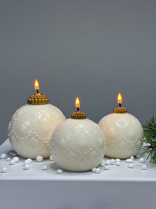 Decorative Baubles - Set of 3