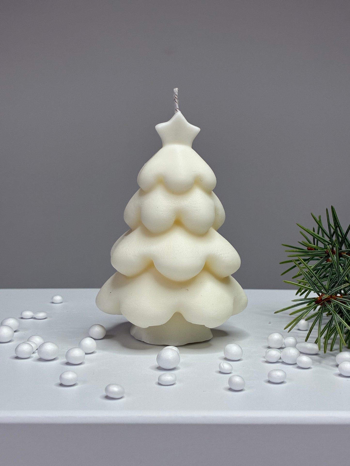 Snowy Christmas Tree