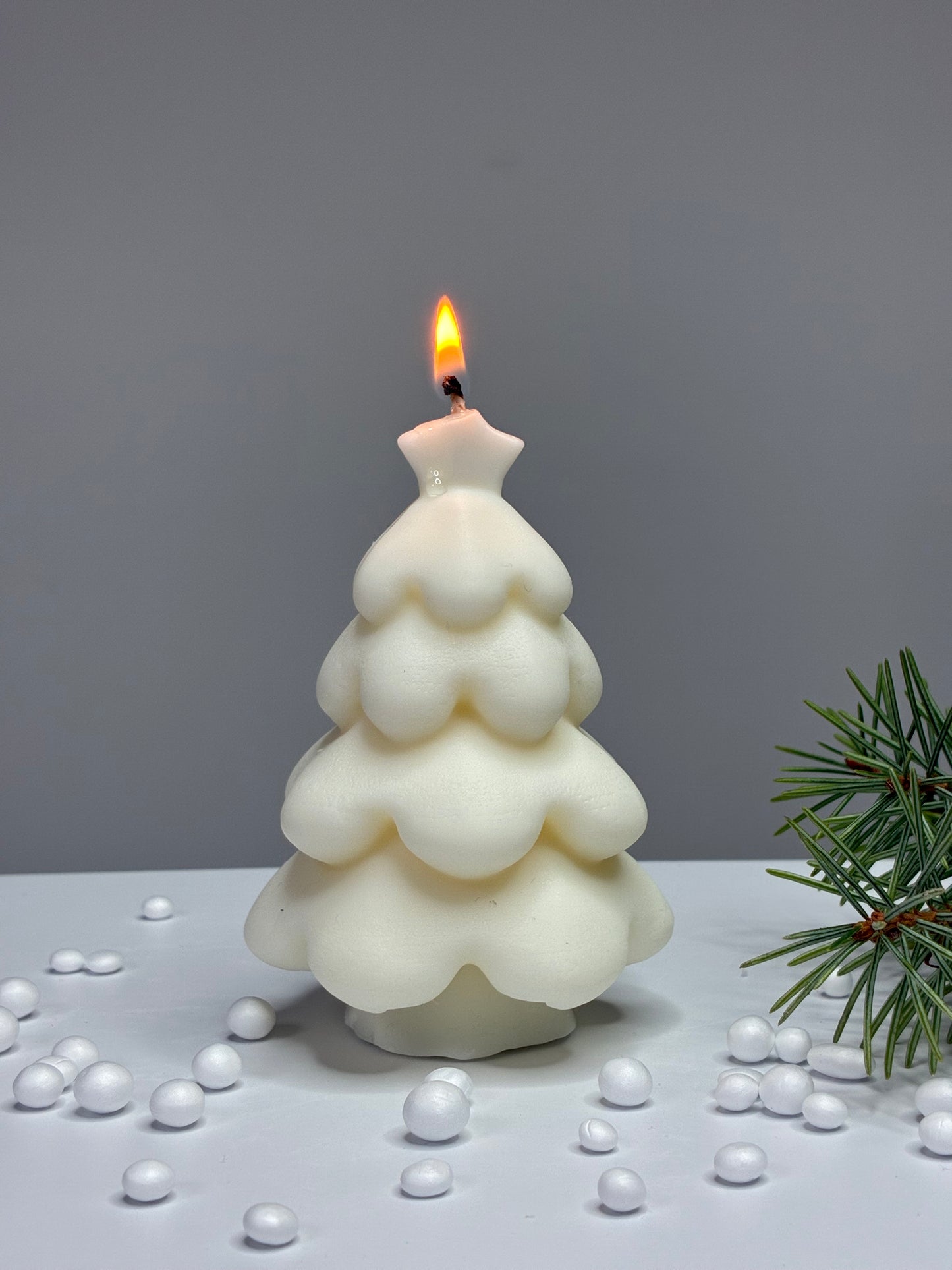 Snowy Christmas Tree