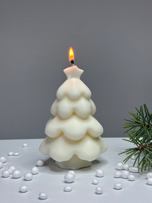 Snowy Christmas Tree