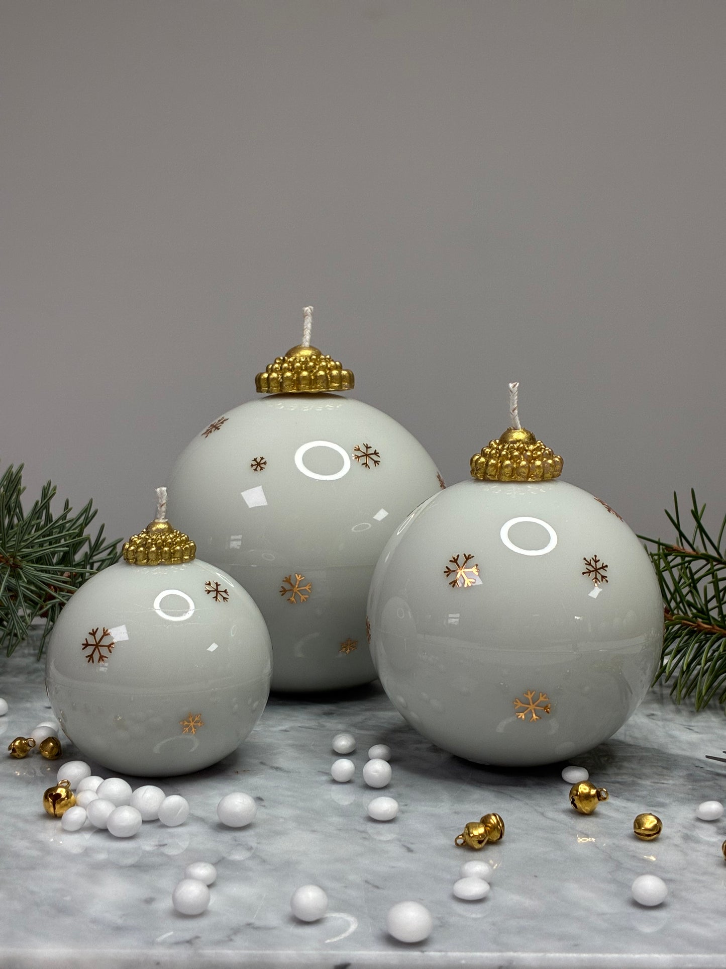 Glossy Christmas Baubles