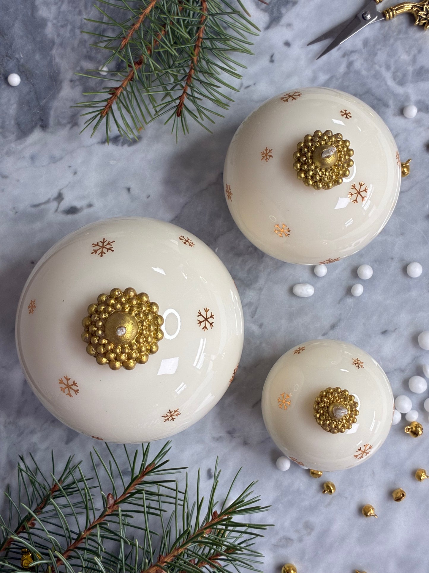 Glossy Christmas Baubles