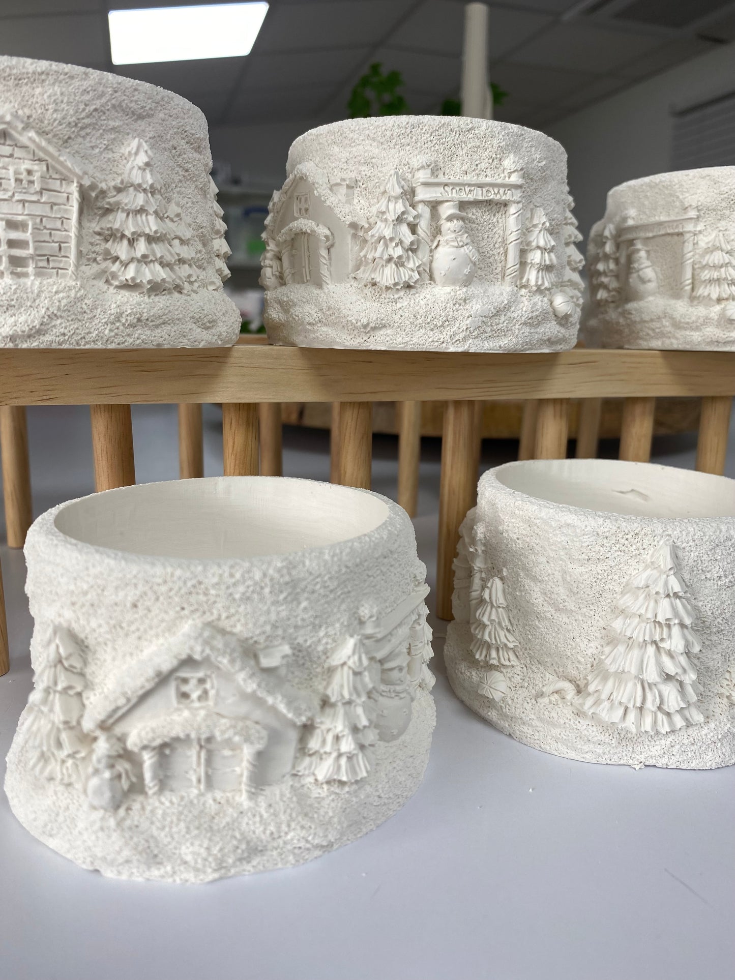 The Winter Village Candle
