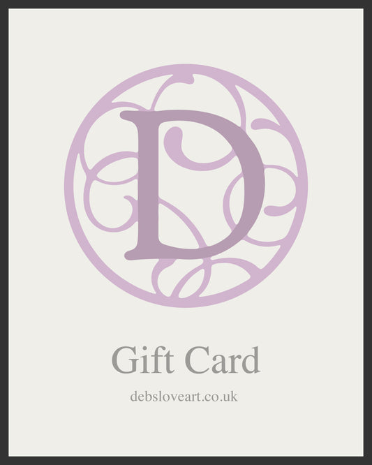 Debs Love Art Gift Card