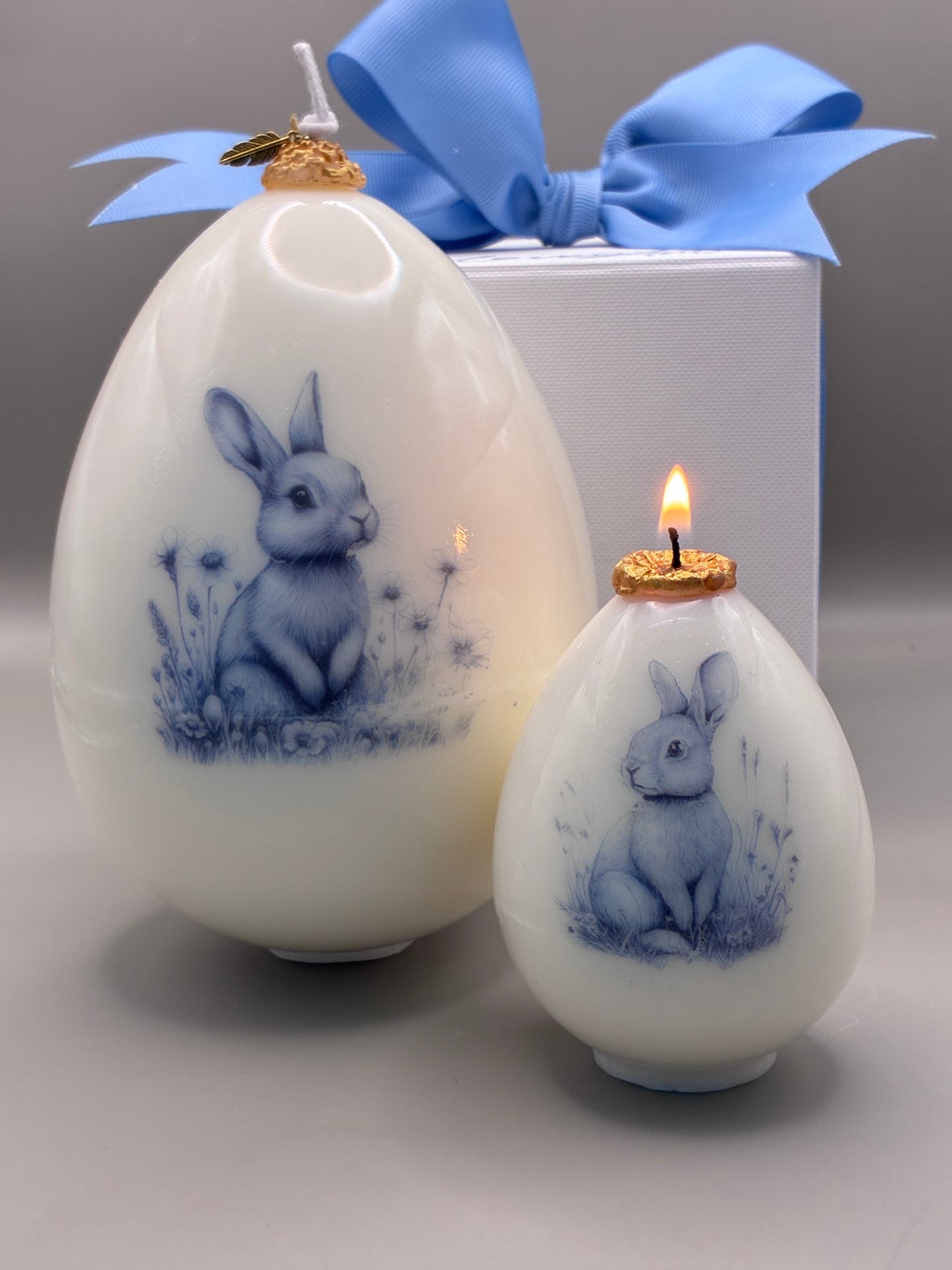 The Vintage Bunny Candle