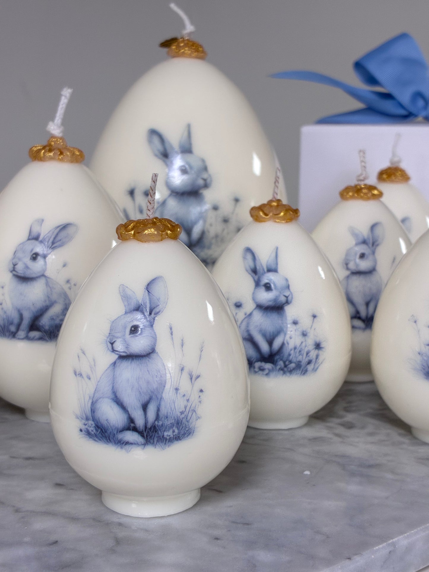 The Vintage Bunny Candle