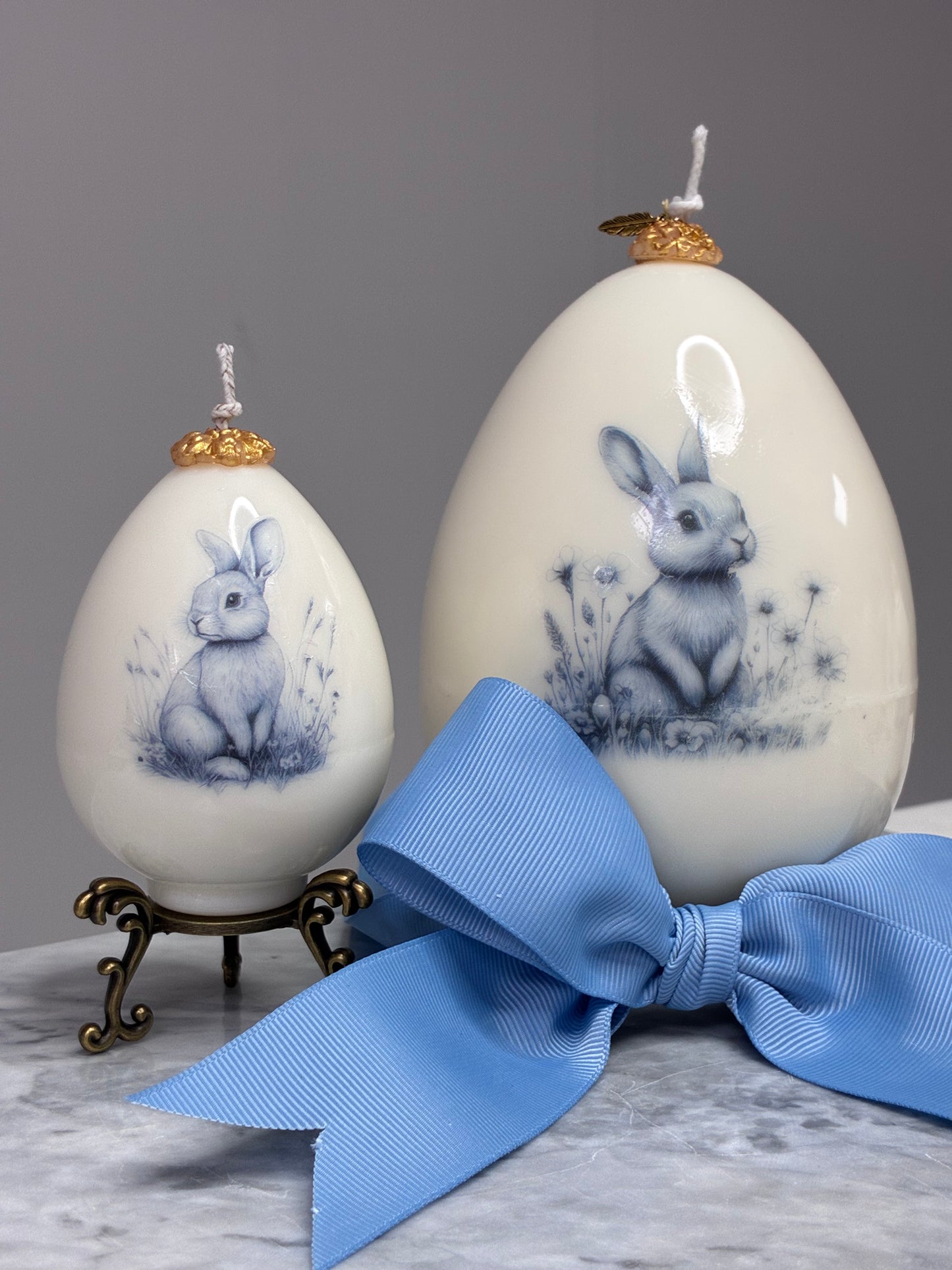 The Vintage Bunny Candle