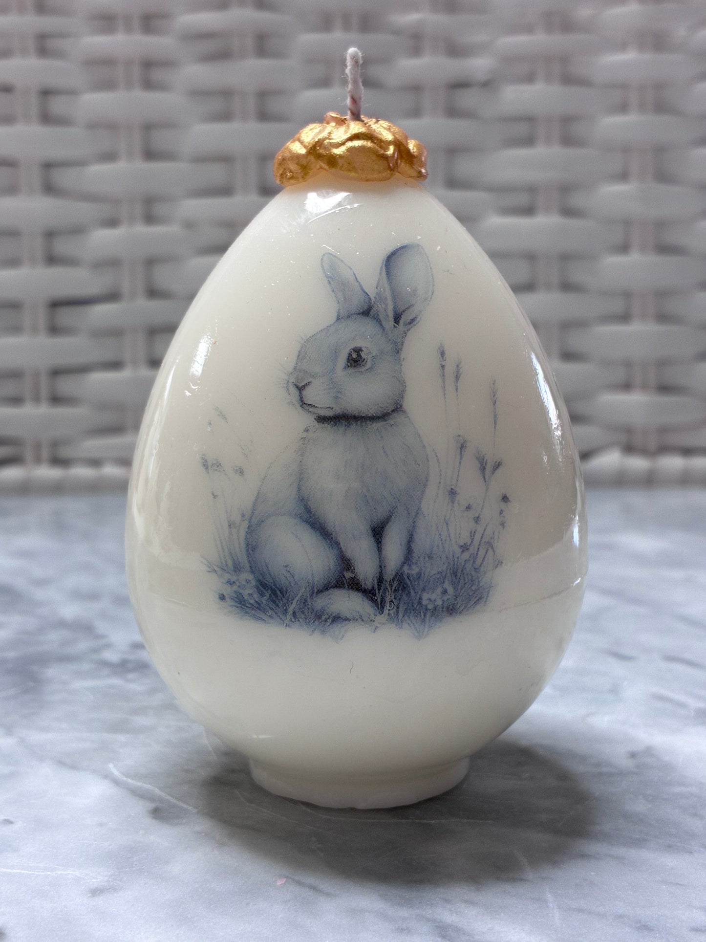 The Vintage Bunny Candle